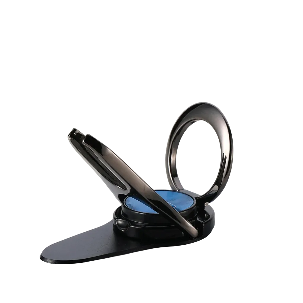 Remax RL-BK01 Car Vent Phone Ring Stand - Blue product photo