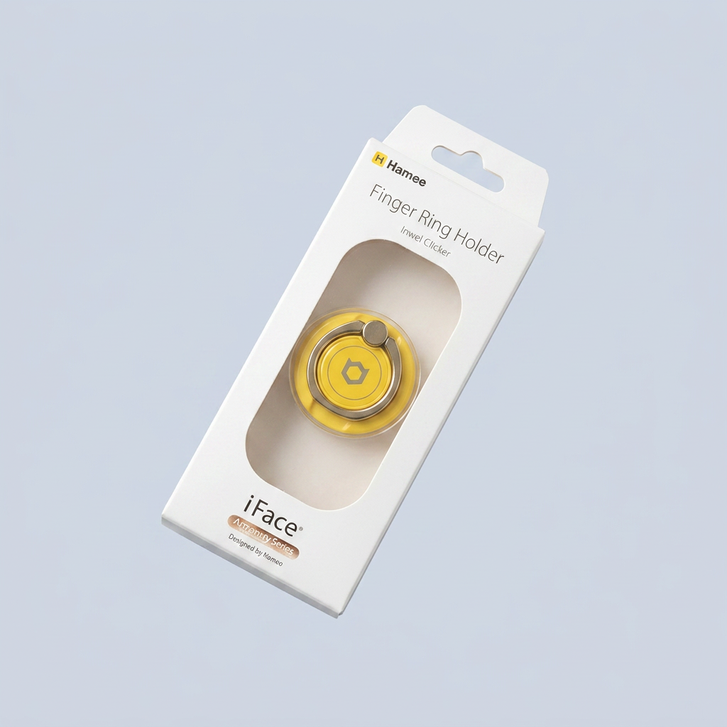 Hamee Finger Ring Holder - Yellow additional product image