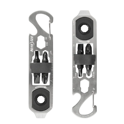 Niteize DoohicKey Ratchet Key Tool - Keychain Multitool with Carabiner Clip product photo