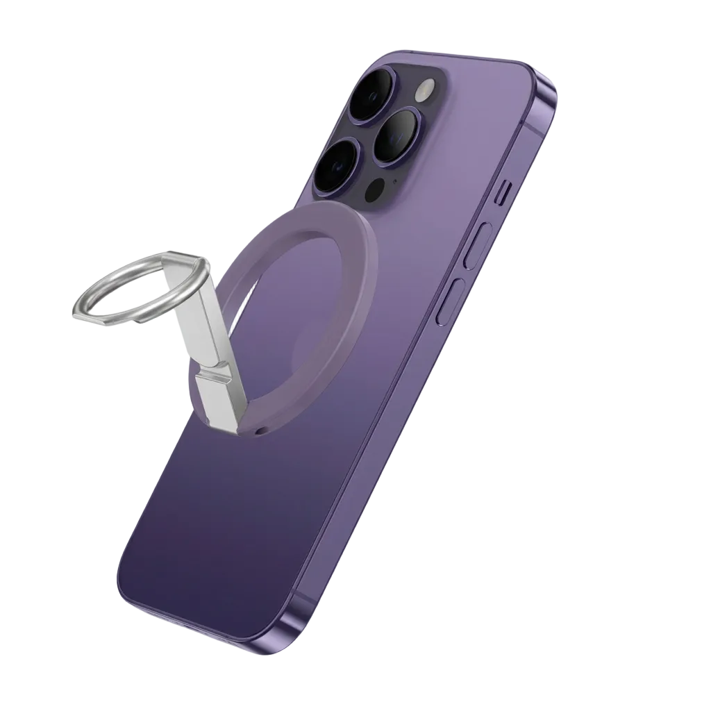 AmazingThing Titan Mag Magnetic Grip with Adjustable Stand -Purple