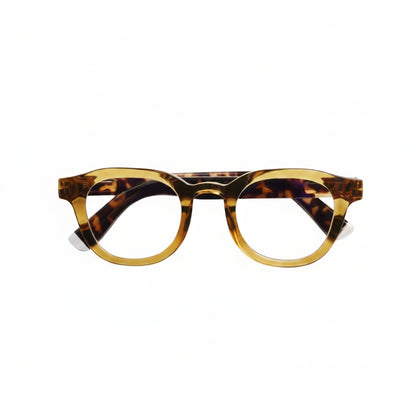 Barner Glasses Charles Glossy Blue light - Ecru Olive Combi product photo