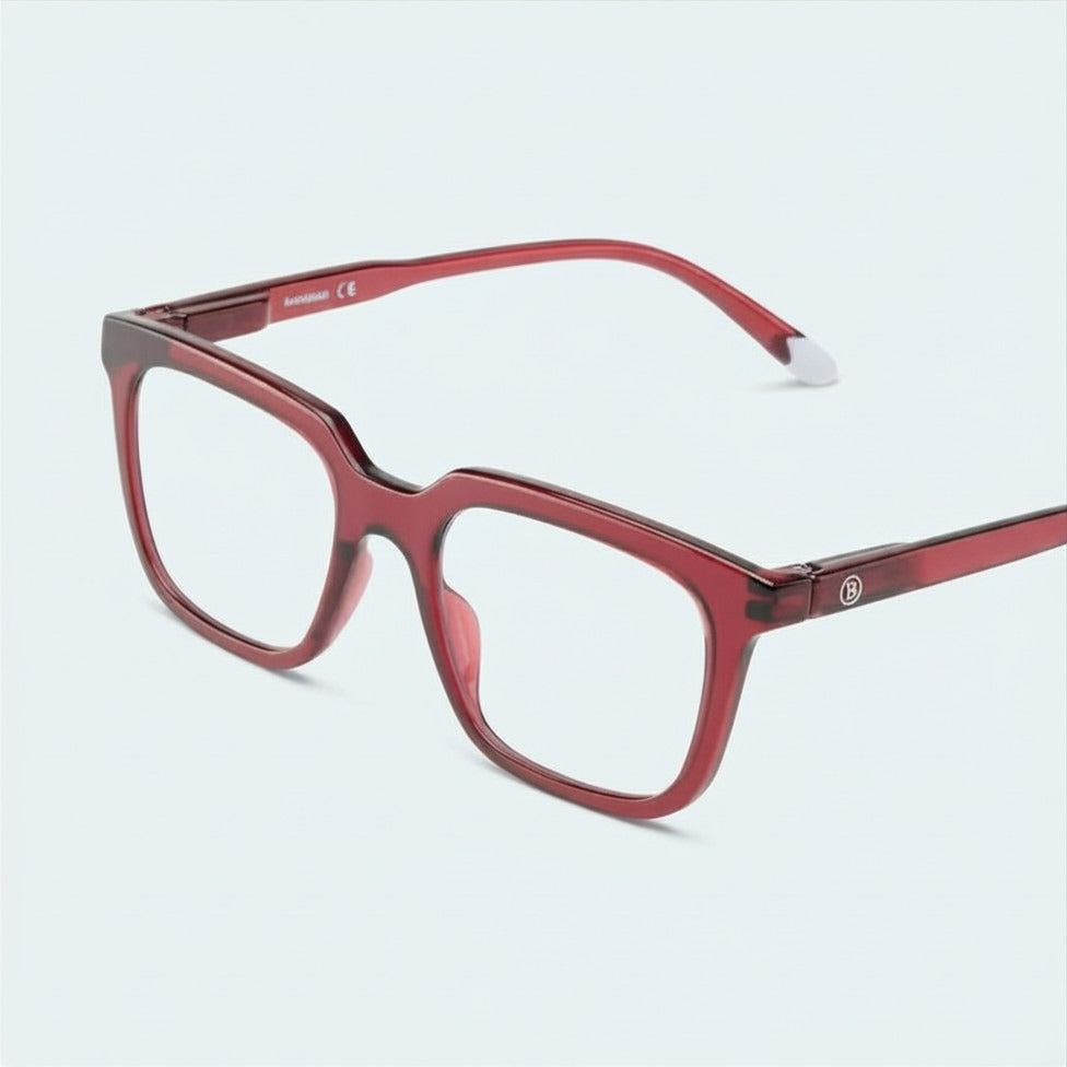 Barner Holly Glossy Cherry Lacquer Glasses Red product photo