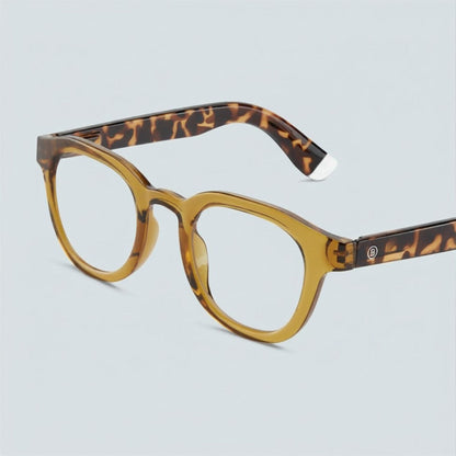 Barner Glasses Charles Glossy Blue light - Ecru Olive Combi product photo