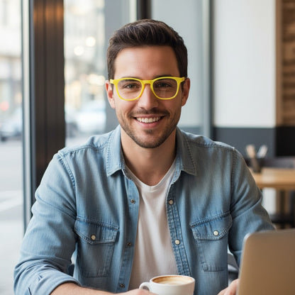 Barner Screen Glasses Dalston - Canary Yellow additional product image