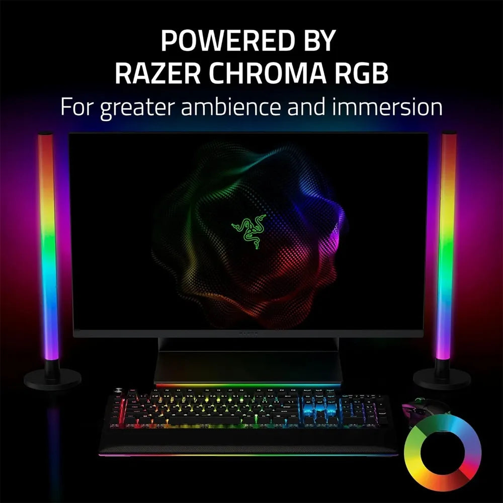 Razer Aether Standing Light Bars | Customizable RGB Smart Lighting
