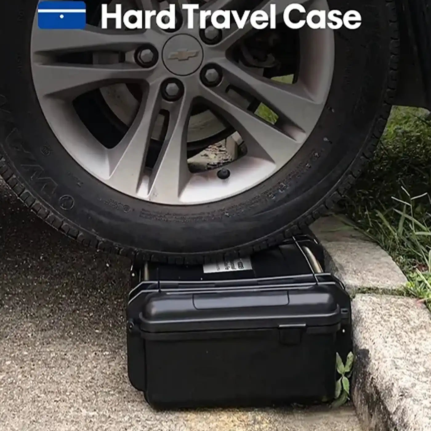 Devaso Hard Shell Travel Waterproof Case for Playstation 5 Console, Controllers, Games and Accessories - Black