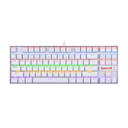 Kumara K552w-rgb Mechanical Gaming Keyboard – Red Switches – White