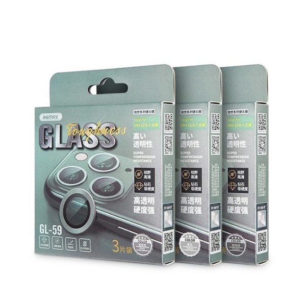 Remax  iPhone 14 Pro/14 Promax Glass Camera Creation Series - Black
