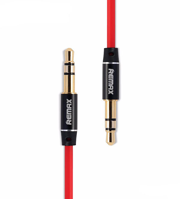 Remax 3.5mm Aux Jack Cable L100 / L200 2m - Red