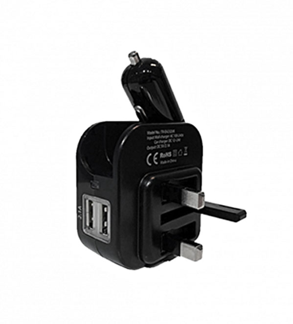 Dausen 2 in 1 Charger Adapter