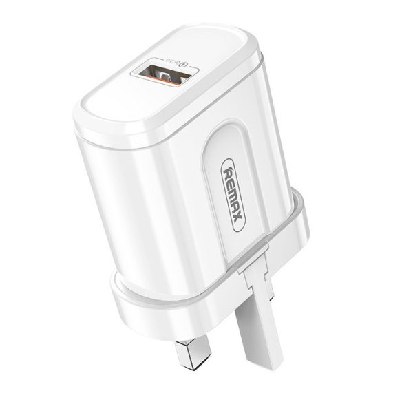 Remax 3.0 Amp Quick Charger White Rp-u16