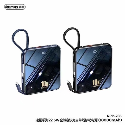 Remax RPP-285 10000MAH 22.5W PowerBank -Black