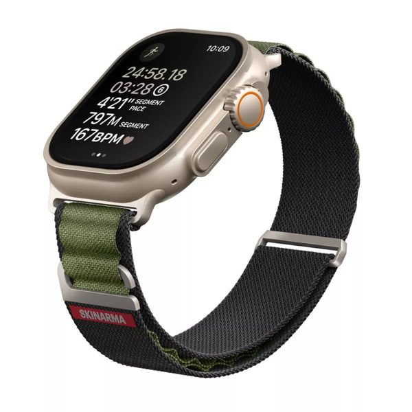 Skinarma Apple Watch Ultra 49mm Kobu Strap – Green