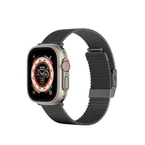 Amazing Thing-Titan Metal II Milanese Watch Band for Apple Watch Ultra/8/7/6 series