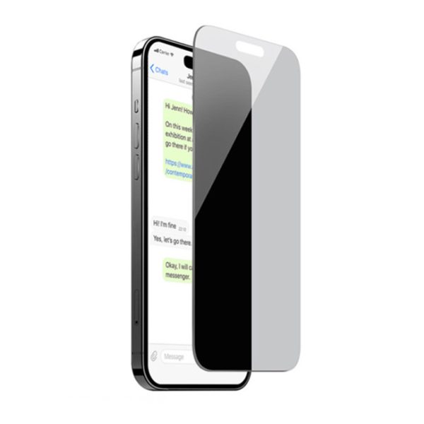 Puro iPhone 15 Pro Max Privacy Tempered Glass