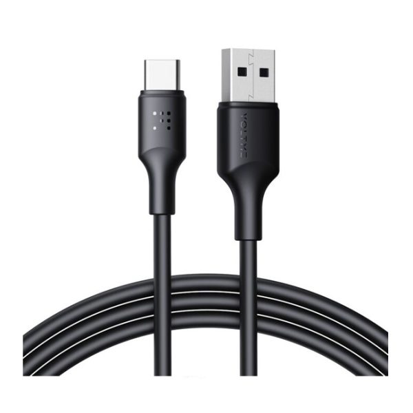 Voltme Powerlink EDC Series USB-A to Type-C Cable 60W 2M - Black