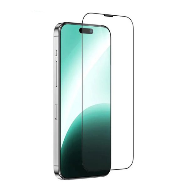 Amazing Thing iPhone 15 Pro Max 3D Side Fully Covered Dust Filter Titan Matte Glass