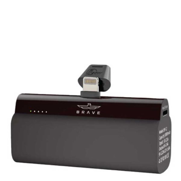 Brave Power Bank Plug On-L 5000mAh +20w Lightning PD Output