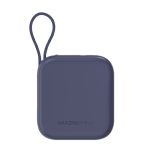 Amazingthing THUNDER GO 10000mAh POWER BANK WITH BUILT-IN 2 USB-C CABLES- Blue