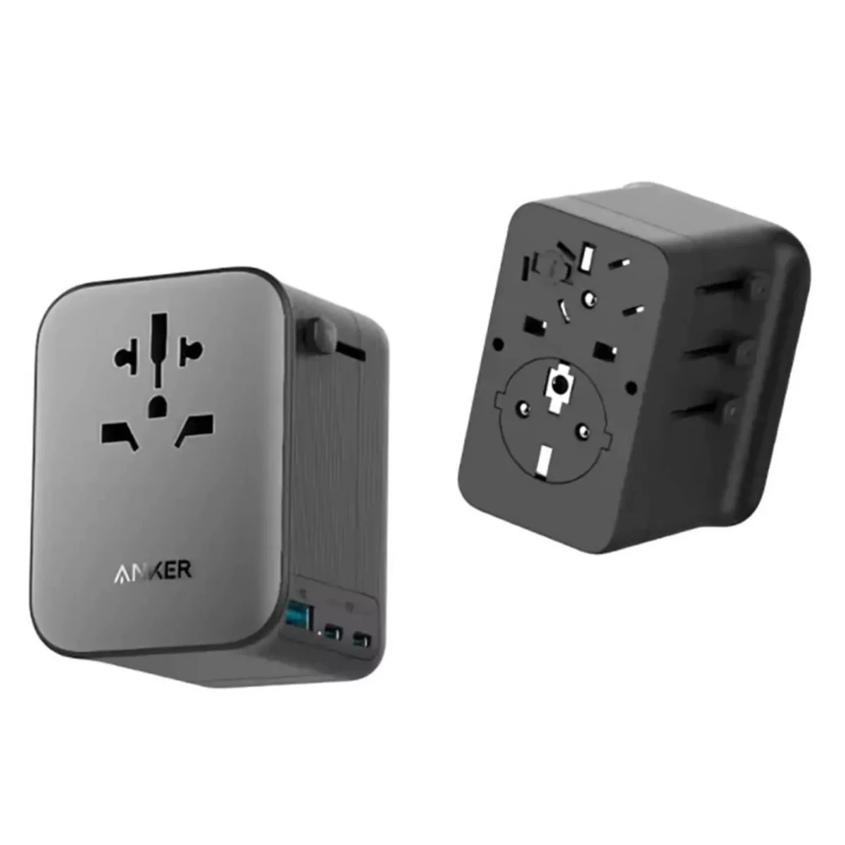Anker Nano Travel Adapter (4-in-1, 65 Watts) - Black - Image 3