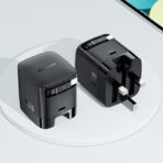 AceFast Charge Wall Charger A129 PD65W GaN (2xUSB-C) UK - Image 3