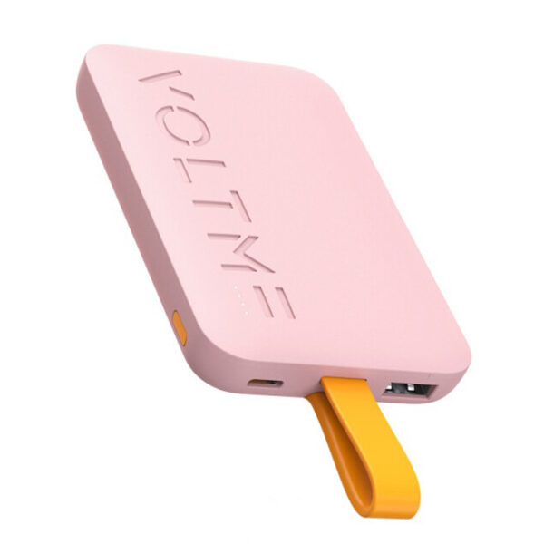 VOLTME Hypercore 10K Sling Power Bank | 22.5W Output |  10,000mAh  - Pink