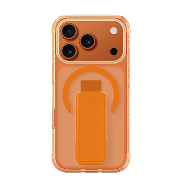 AmazingThing iPhone 17 Pro Titan Pro+ Stands Steady, Protected By X-CUSHION PRO 7- Orange