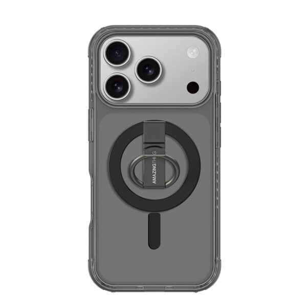 AmazingThing iPhone 17 Pro Max Titan Pro Grip Ring Set-Black