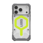 UAG iPhone 17 Pro Case Pathfinder Clear Active Neon