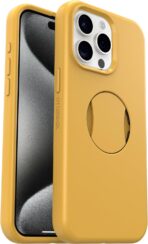 OtterBox iPhone 15 Pro Max OtterGrip Symmetry Case MagSafe Yellow - Image 3