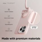 ⁦Elago Silicone Magsafe Case iPhone 15 Pro Max (Lovely Pink)⁩ - الصورة ⁦3⁩