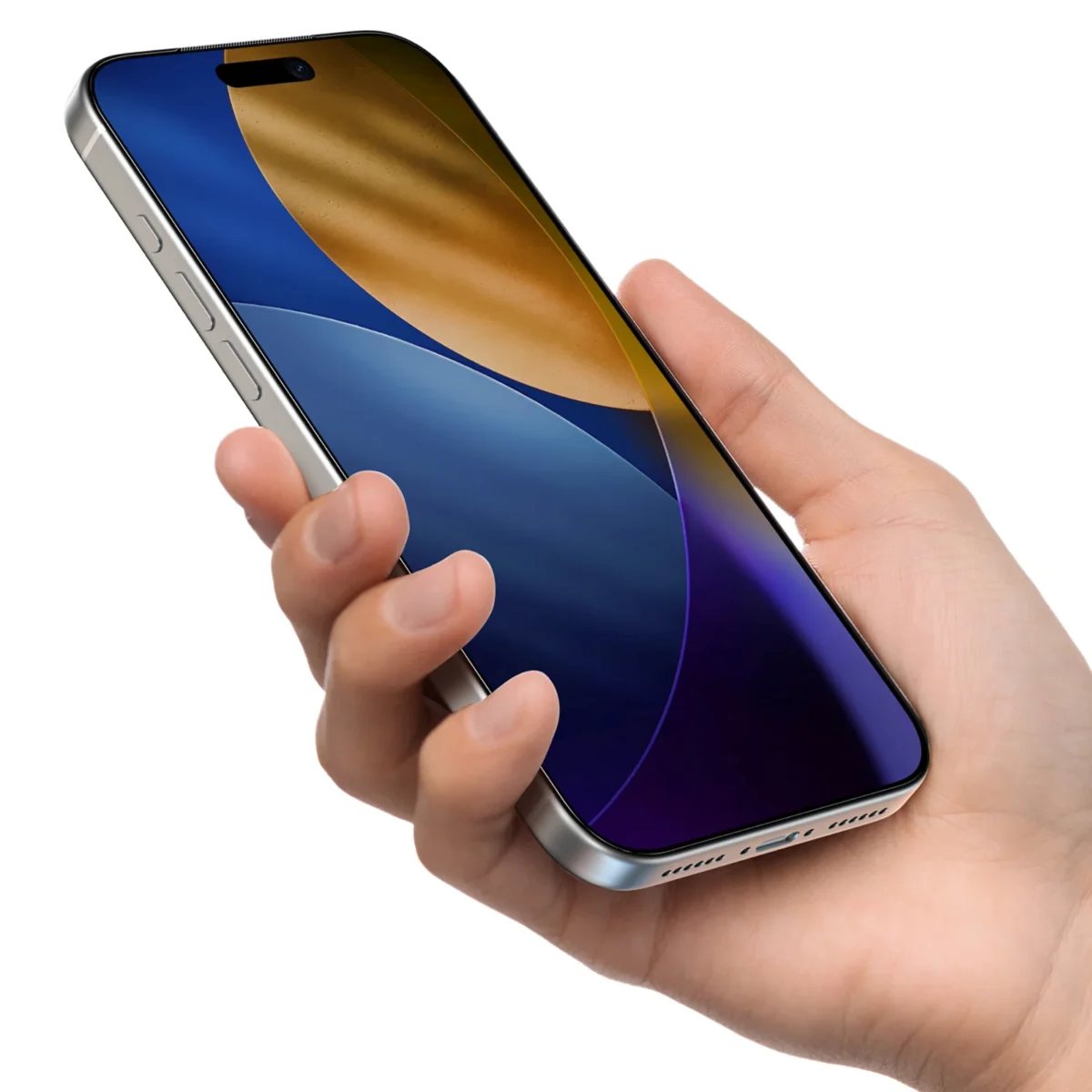 ⁦AmazingThing iPhone 17 Pro Titan Filter 7 Max Glass- Clear⁩ - الصورة ⁦4⁩