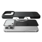⁦AmazingThings iPhone 17 Pro Max Titan Max Heavy-Duty Build With Lens Kickstand- Blue⁩ - الصورة ⁦2⁩
