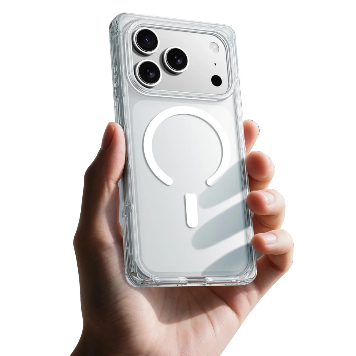⁦AmazingThing iPhone 17 Pro Max Titan Pro  Trusted Drop Defense With X-CUSHION PRO 7- Clear⁩ - الصورة ⁦2⁩