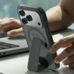 ⁦AmazingThing iPhone 17 Pro Titan Pro+ Stands Steady, Protected By X-CUSHION PRO 7- Orange⁩ - الصورة ⁦3⁩