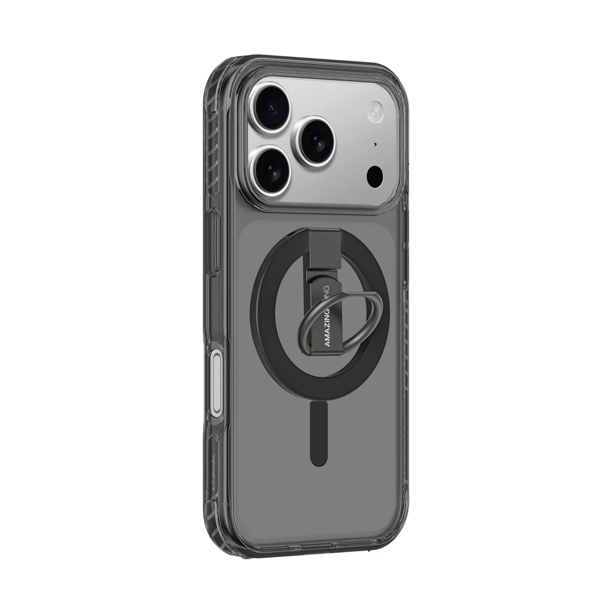 ⁦AmazingThing iPhone 17 Pro Max Titan Pro Grip Ring Set-Black⁩ - الصورة ⁦2⁩