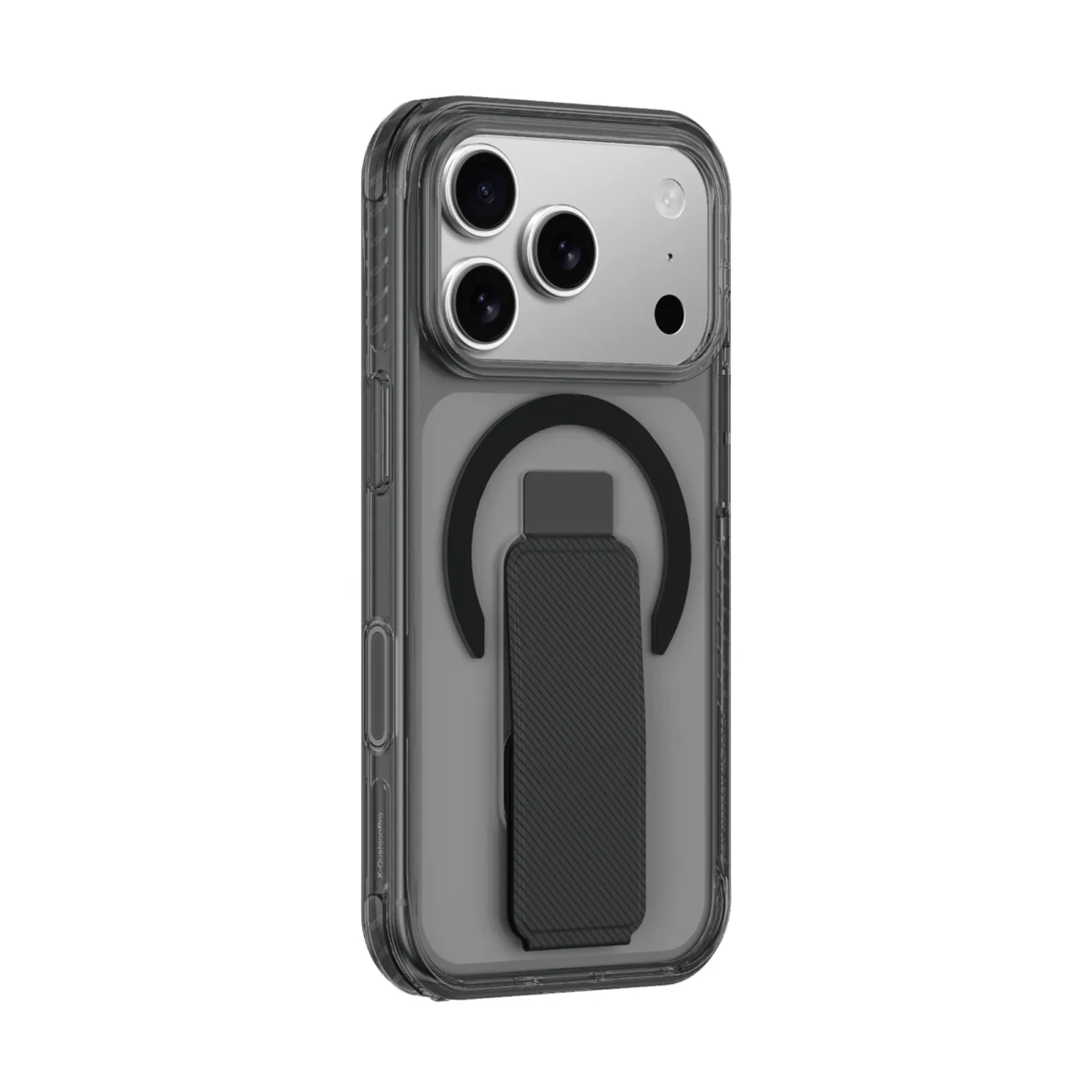 ⁦AmazingThing iPhone 17 Pro Titan Pro+ Stands Steady, Protected By X-CUSHION PRO 7- Black⁩ - الصورة ⁦2⁩