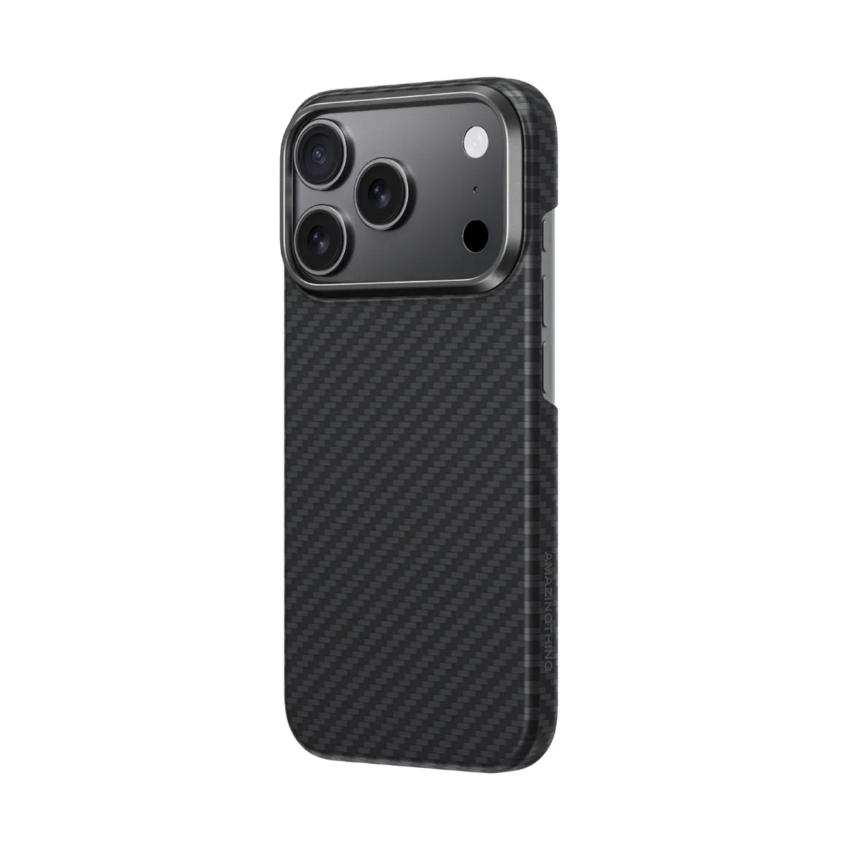 ⁦AmazingThings iPhone 17 Pro Max Titan Max Heavy-Duty Build With Lens Kickstand- Black⁩ - الصورة ⁦2⁩