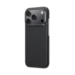 ⁦AmazingThings iPhone 17 Pro Max Titan Max Heavy-Duty Build With Lens Kickstand- Black⁩ - الصورة ⁦2⁩
