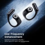 ⁦Brave Sport Fit 1 Open Ear TWS Earbuds - Black⁩ - الصورة ⁦2⁩