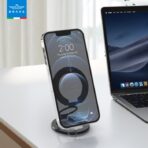⁦Brave MagGrip 3-in-1 Magnetic Ring Holder & Kickstand- Black⁩ - الصورة ⁦4⁩
