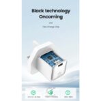 ⁦Brave GaN Fast Charger PD20W & QC3.0 - white⁩ - الصورة ⁦3⁩