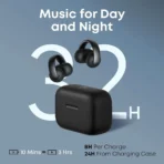 ⁦Anker Aero Clip - Bluetooth Headphone In Ear - Black⁩ - الصورة ⁦3⁩