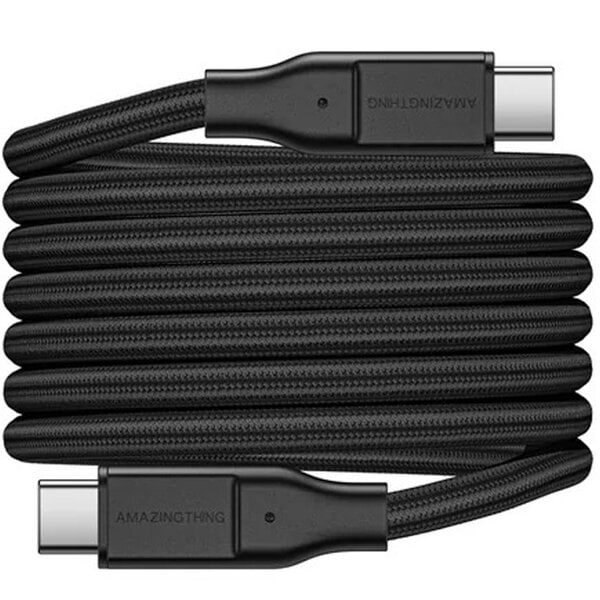 AmazingThing Magcord 60W Usb-C To Usb-C Magnetic Cable 1.2M - BLACK