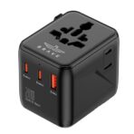 BRAVE 20W FAST TRAVEL CHARGER GAN 3 PORT + AC ADAPTER