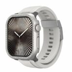 Amazing Thing Apple Watch 46mm Glamour GleamFit Stylish Sparkle -Silver