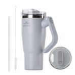 Brave Temp Guard Vacuum Insulated Travel Mug 950ml - Antique Lilac