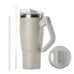 Brave Temp Guard Vacuum Insulated Travel Mug 950ml - Light Grey