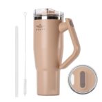 Brave Temp Guard Vacuum Insulated Travel Mug 1200ml - Brown