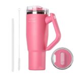 Brave Temp Guard Vacuum Insulated Travel Mug 1200ml - Rose Red